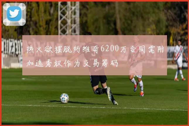 热火欲摆脱约维奇6200万合同需附加选秀权作为交易筹码