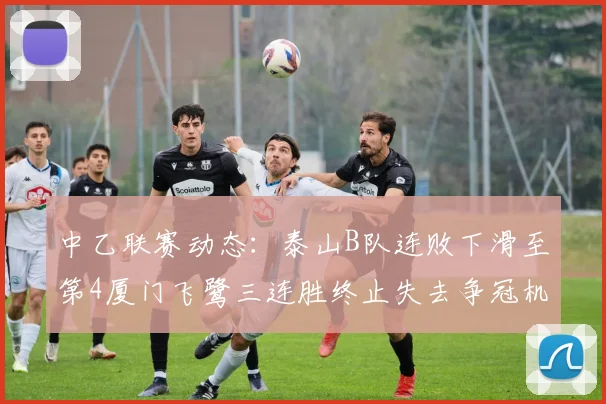 中乙联赛动态：泰山B队连败下滑至第4厦门飞鹭三连胜终止失去争冠机会