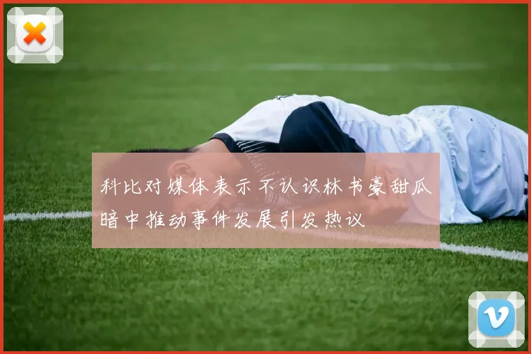 科比对媒体表示不认识林书豪甜瓜暗中推动事件发展引发热议
